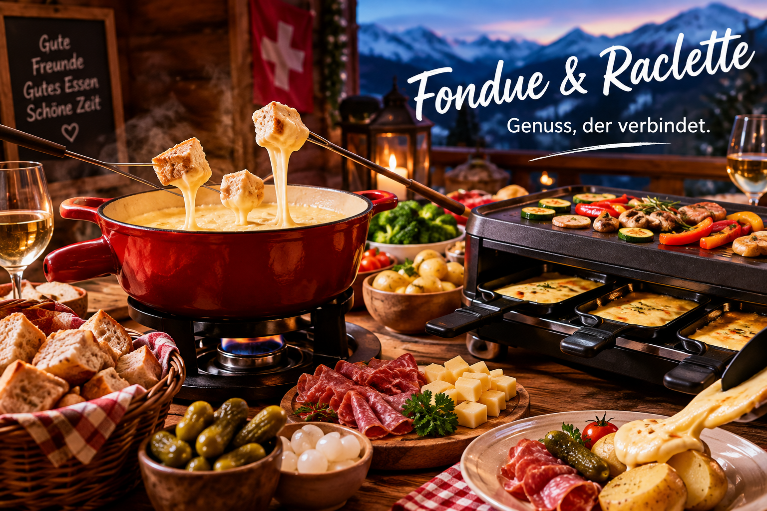 Raclette mieten: Öfen für jeden Anlass
