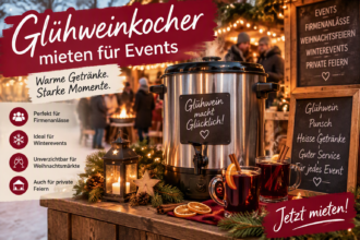 Glühweinkocher mieten für Events